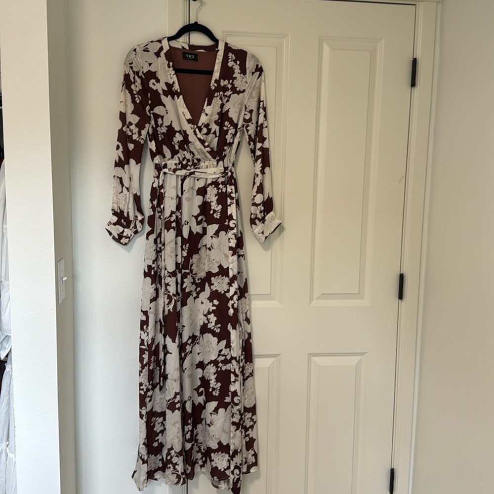 Long floral gown